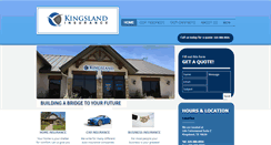 Desktop Screenshot of kingslandinsurance.com